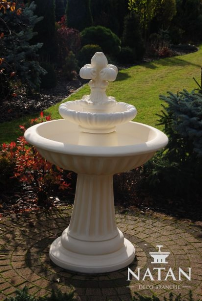 Zierbrunnen Springbrunnen Skulptur Brunnen Dekoration Garten Fontaine Neu 136cm
